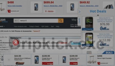 Remove Dripkick.exe ads serving virus