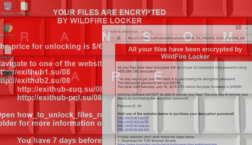 WildFire Locker virus: how to decrypt .wflx ransomware files