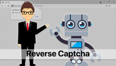Reverse Captcha pop-up virus removal