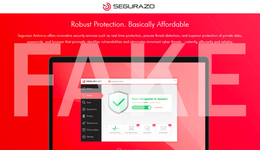 How to uninstall Segurazo virus / fake antivirus (July 2020 update)