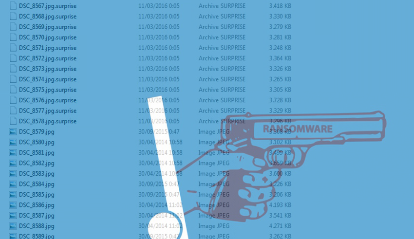 Decrypt .surprise file extension ransomware and remove virus