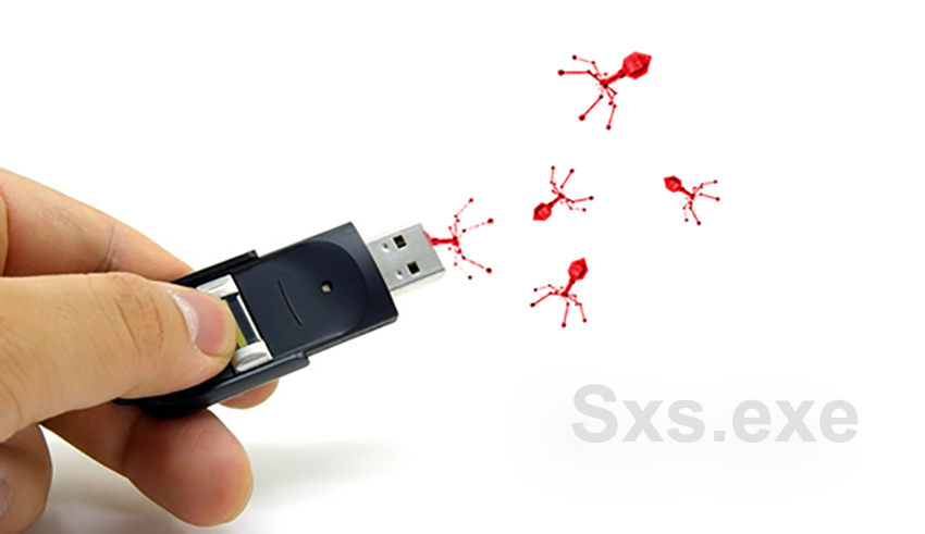 Sxs.exe autorun virus removal