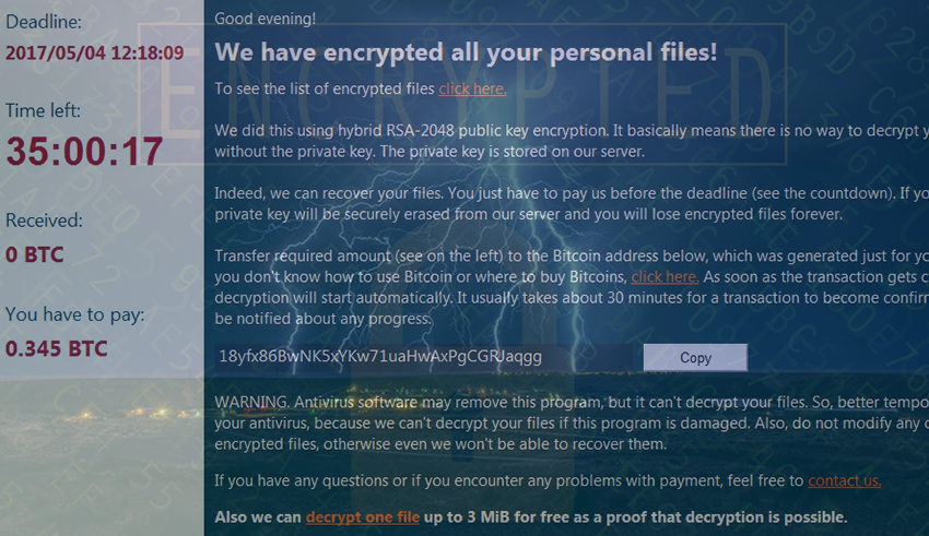 ThunderCrypt virus: decrypt files and remove ransomware