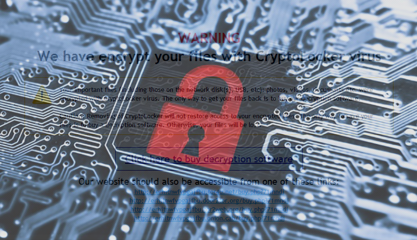 TorrentLocker ransomware: decrypt files and remove virus