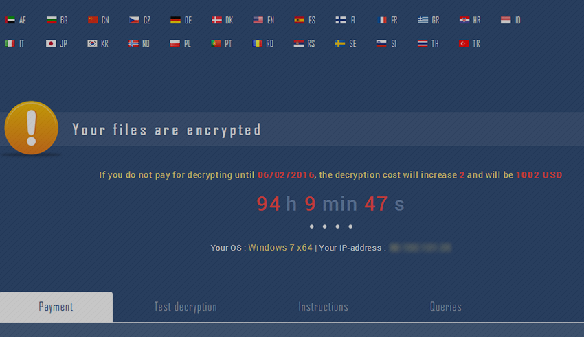 UltraCrypter ransomware: how to recover .cryp1 virus files