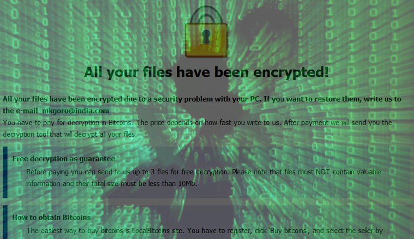Decrypt and remove .[webmafia@asia.com].wallet file virus