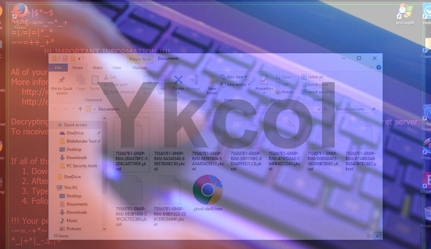 How to decrypt .ykcol virus files – Ykcol/Locky ransomware