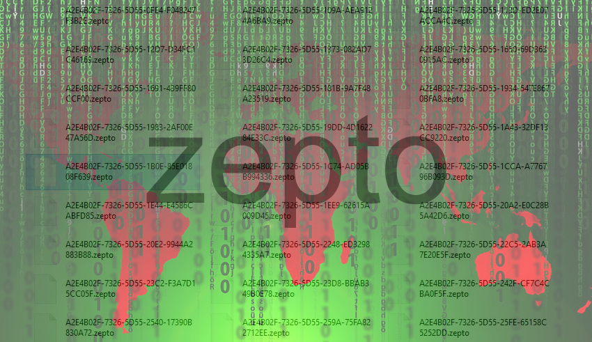 Zepto virus: .zepto file extension decryptor