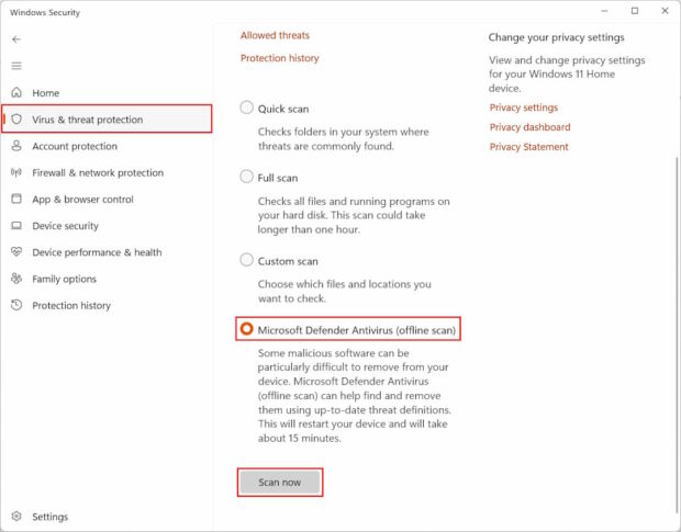 Step 10 - Rule out malware or unwanted miners