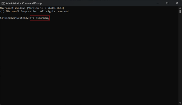 Method 4: Run System File Checker and DISM