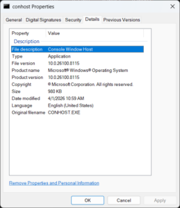 Console Window Host (conhost.exe) CPU Overkill on Windows 11/10: How to ...