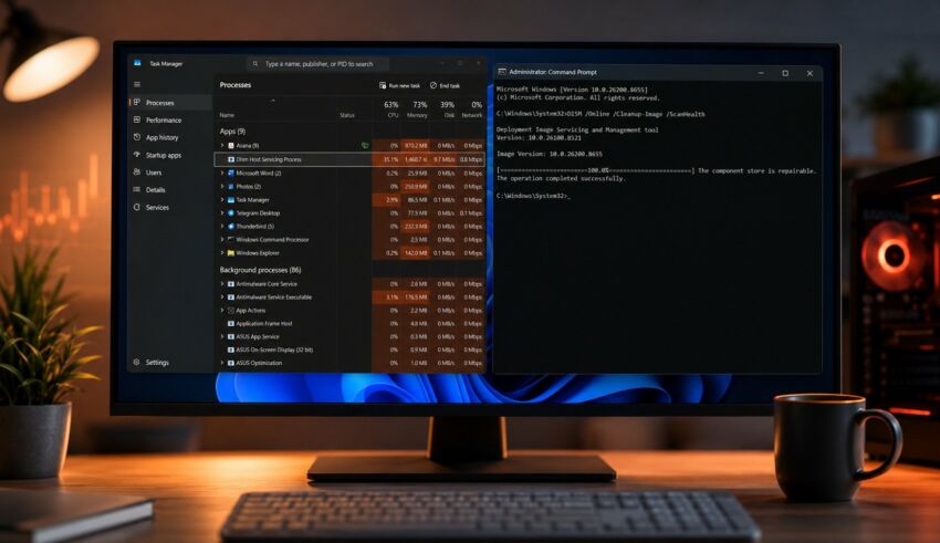 Dism Host Servicing Process High CPU Fixes